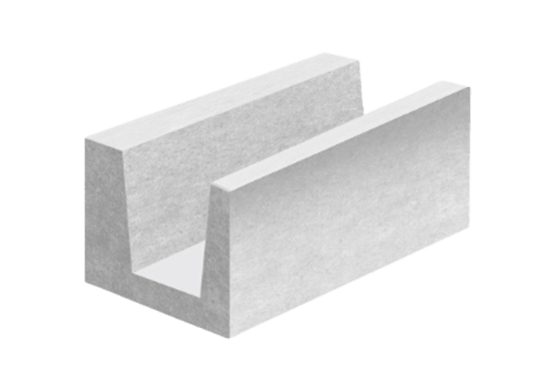 U-блок Н+Н D500 375х250х500 мм